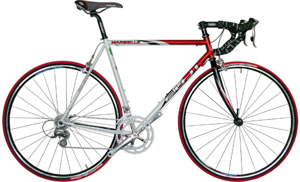 fuji steel road bike