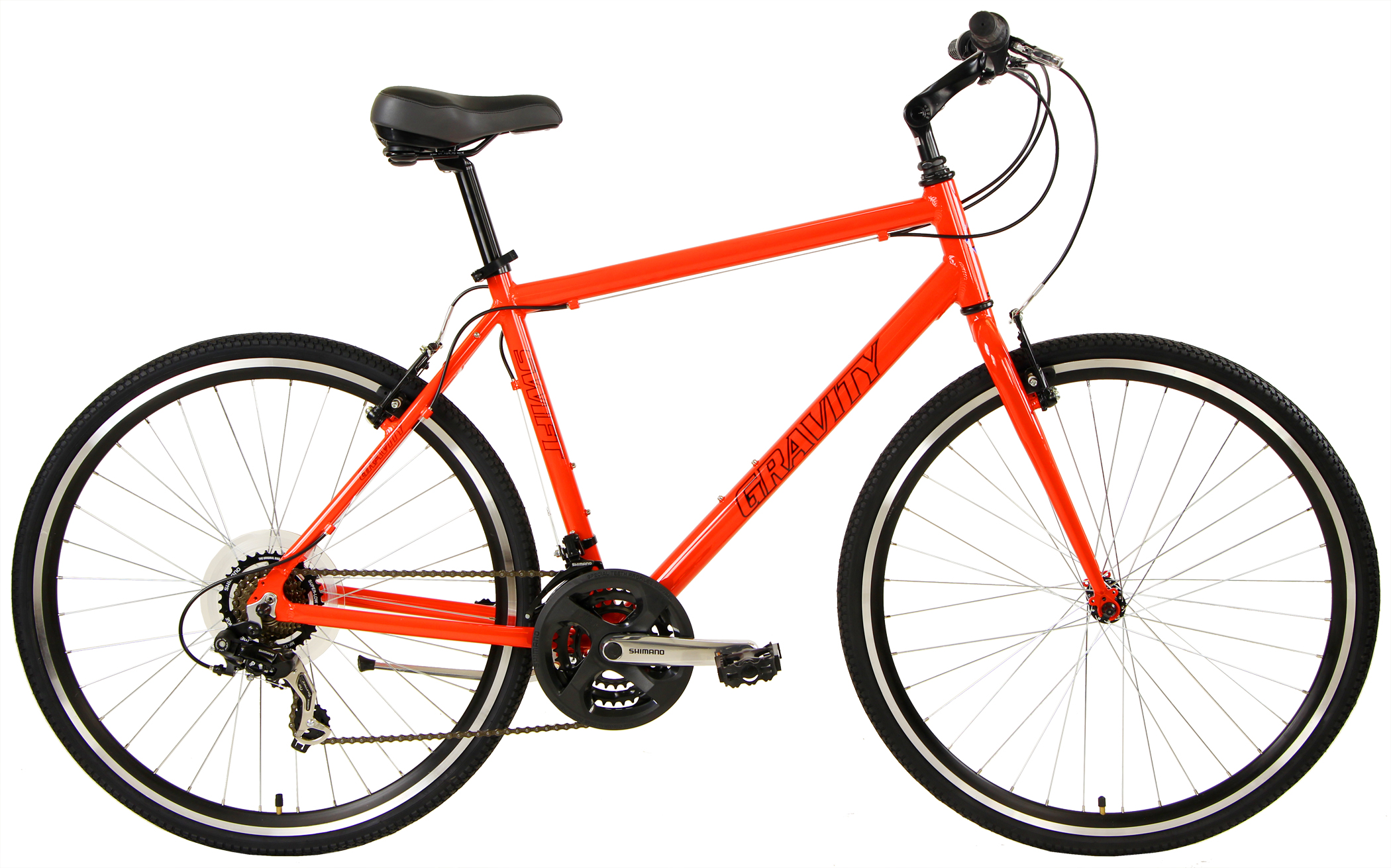 mach city cycle orange colour