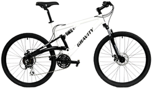 Gravity FSX Colors Full Suspension Mountain Bikes