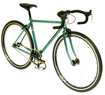 Wide Tire Fixie Track Bikes - Mercier Kilo WT Wide Tires Fit Fixie/Track/Single Speed Fixie Road Bikes