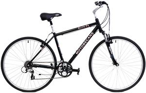 Motobecane Elite FS hybrid bikes black