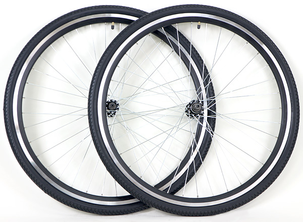 hybrid bike wheels 700c