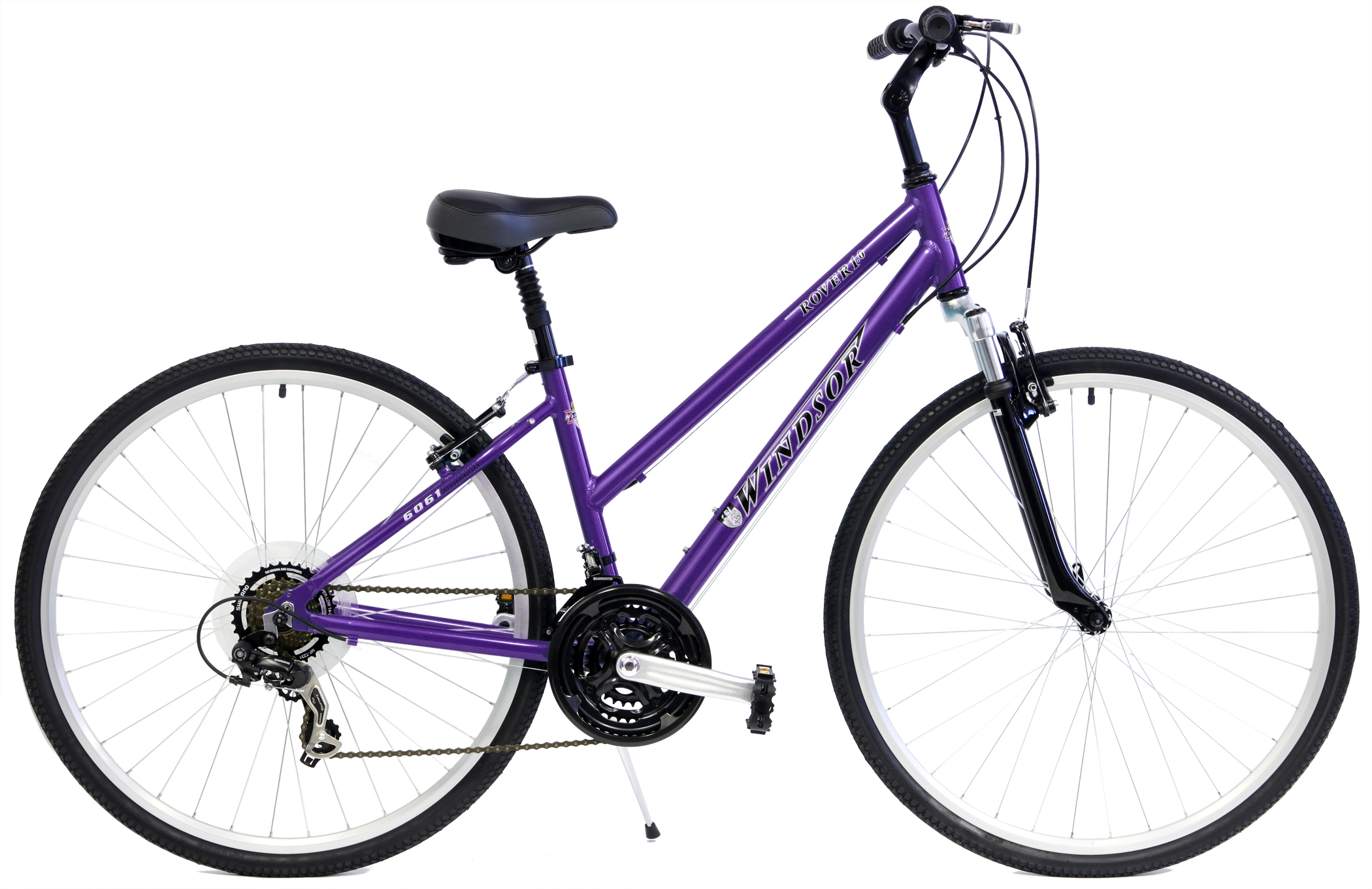 womens purple hybrid bike