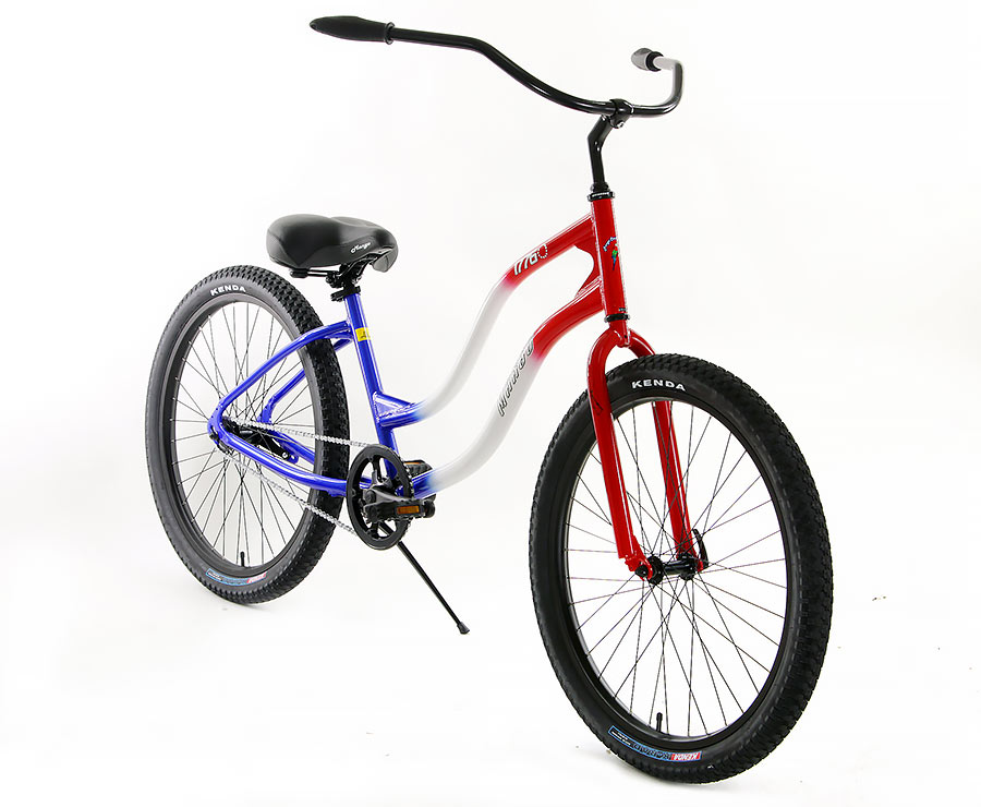 *ALL BIKES FREE SHIP 48  Mango 1776 LongBoard Custom Cruiser Bikes For Men and Ladies The Ultimate 1 Speed Cruiser Bikes for Town, Neighborhood or Beach Riding Also available in Ladies step-through frames