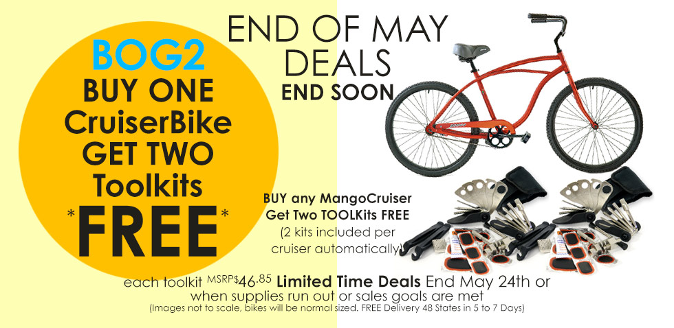 Mango Toucan Black Aluminum Cruiser