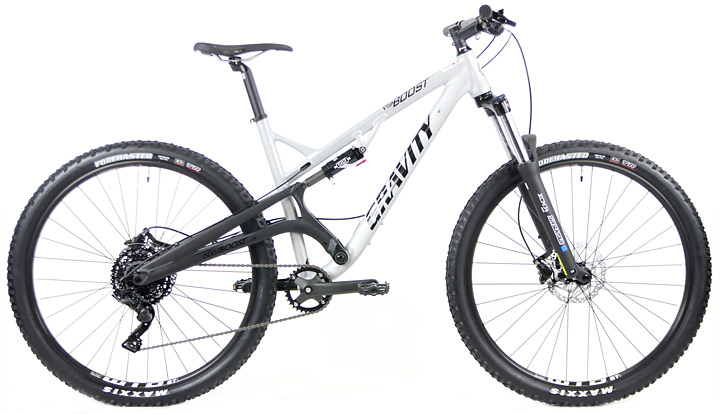 gravity mountain bike full suspension