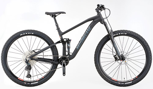 29ER FULL SUSPENSION
AIR LOCKOUT, DISC BRAKES
Motobecane HAL 5.5  