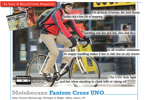 Road Bikes - Motobecane Fantom Cross UNO 2020 Single Speed Cross Bike